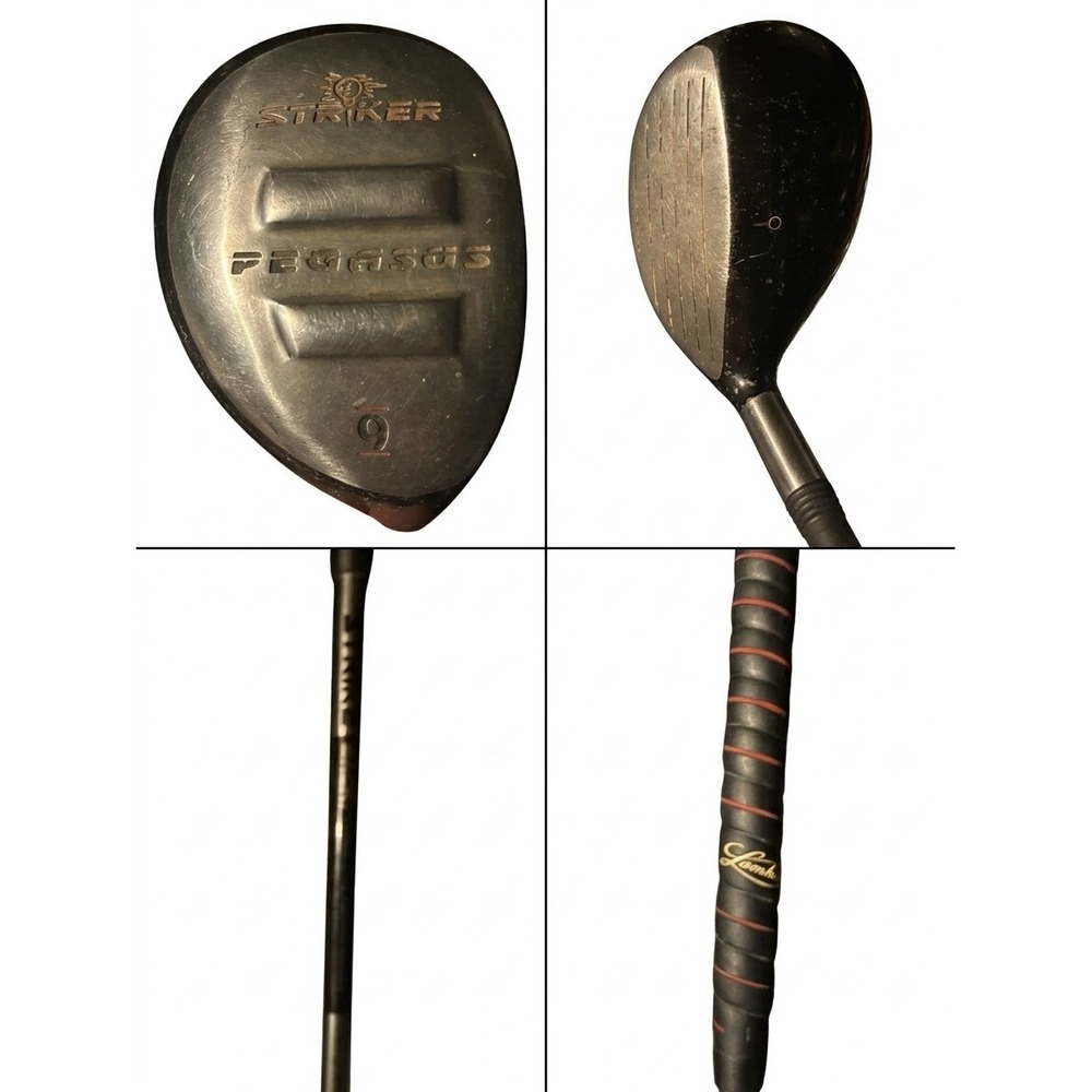 Striker Pegasus 9 Wood Golf Club Right Handed Black Loomis Grip Fairway Wood